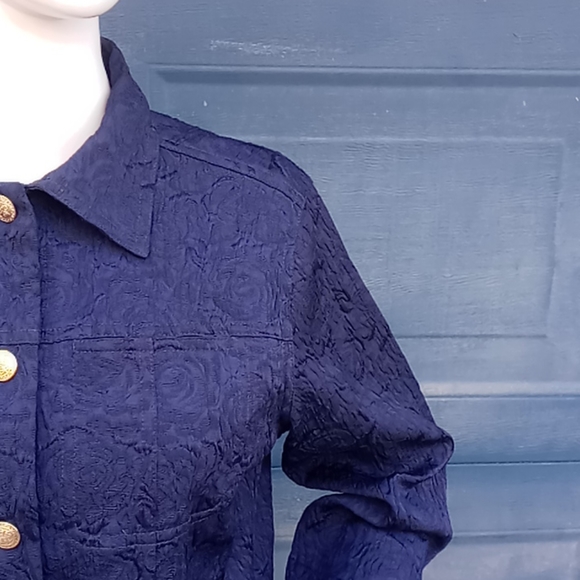 Graff by UM Vintage Gold button Light Jacket - Picture 2 of 16